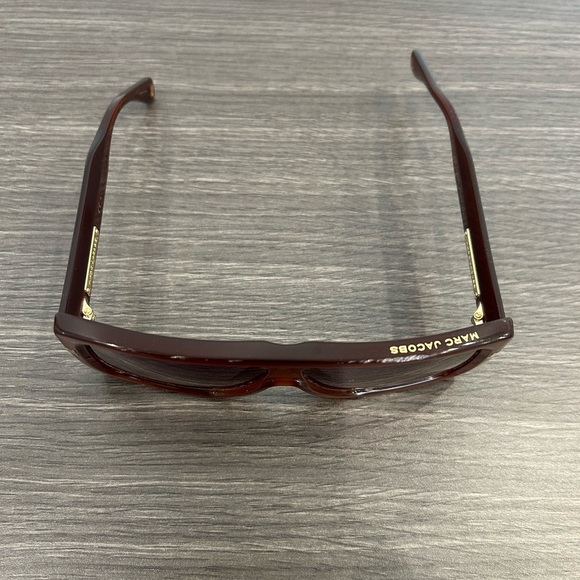 Marc Jacobs Gradient Brown Square Women’s Sunglasses - Picture 7 of 9